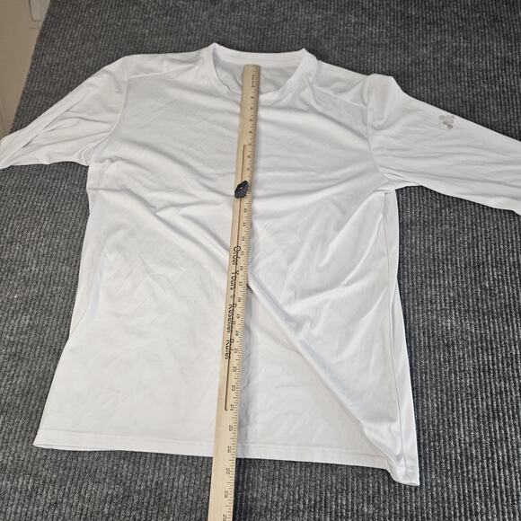 Texfit Shirts Mens Large 3 Pack Quick Dry Long Sleeve Black White Gray Athletic - Picture 8 of 14